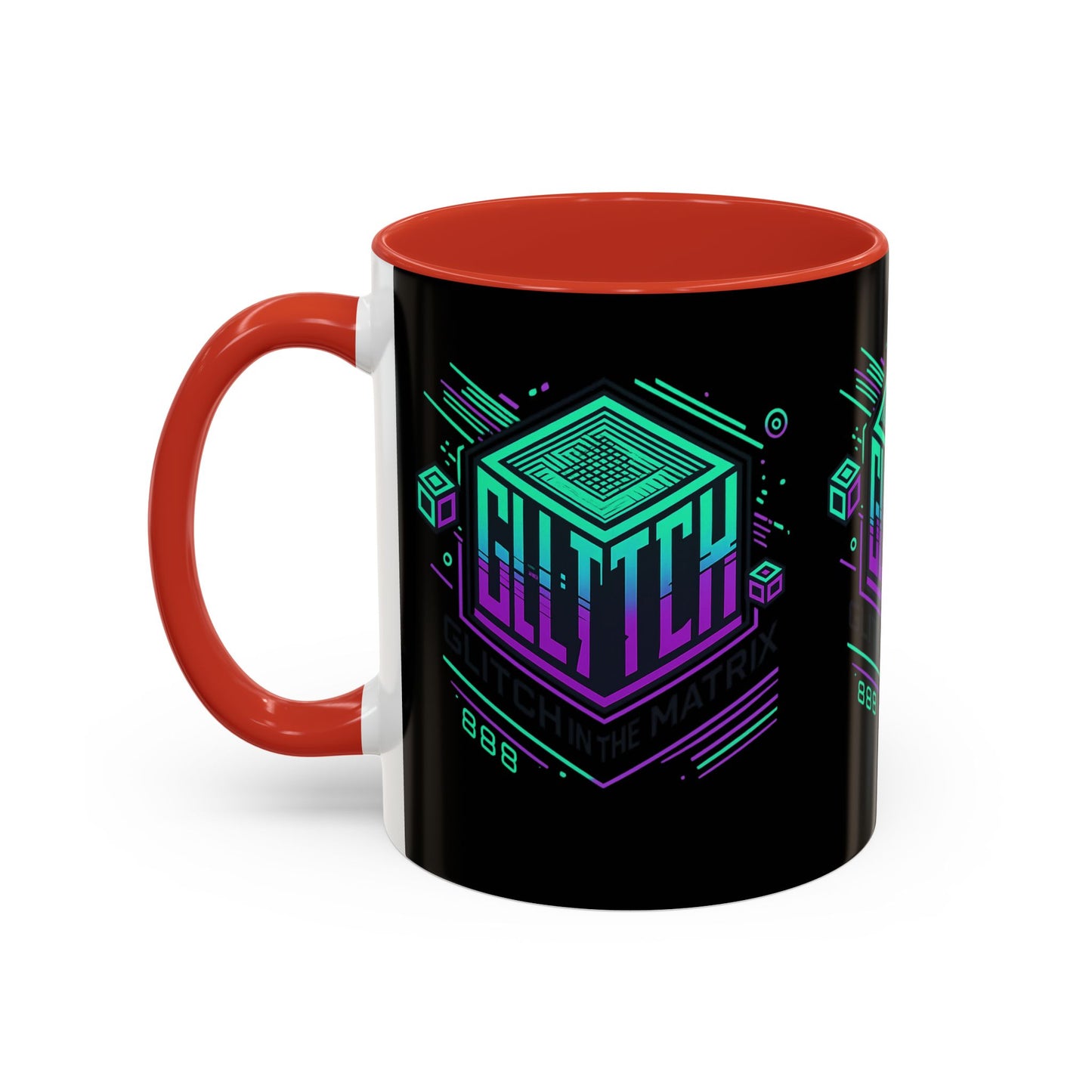 Glitch Mok – Koffie met een Kwantumtwist