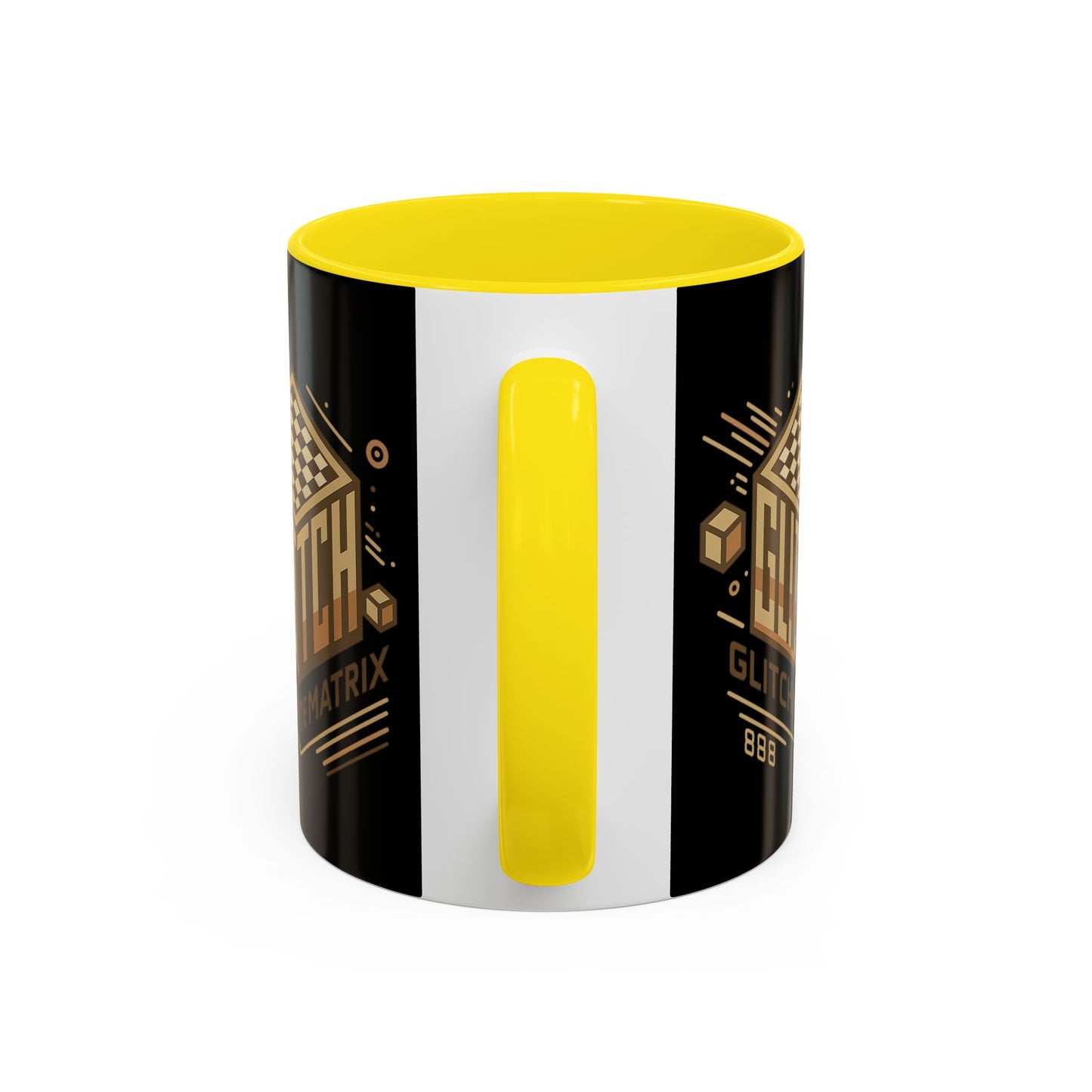 Golden Glitch Mok – Goud in je Ochtendroutine