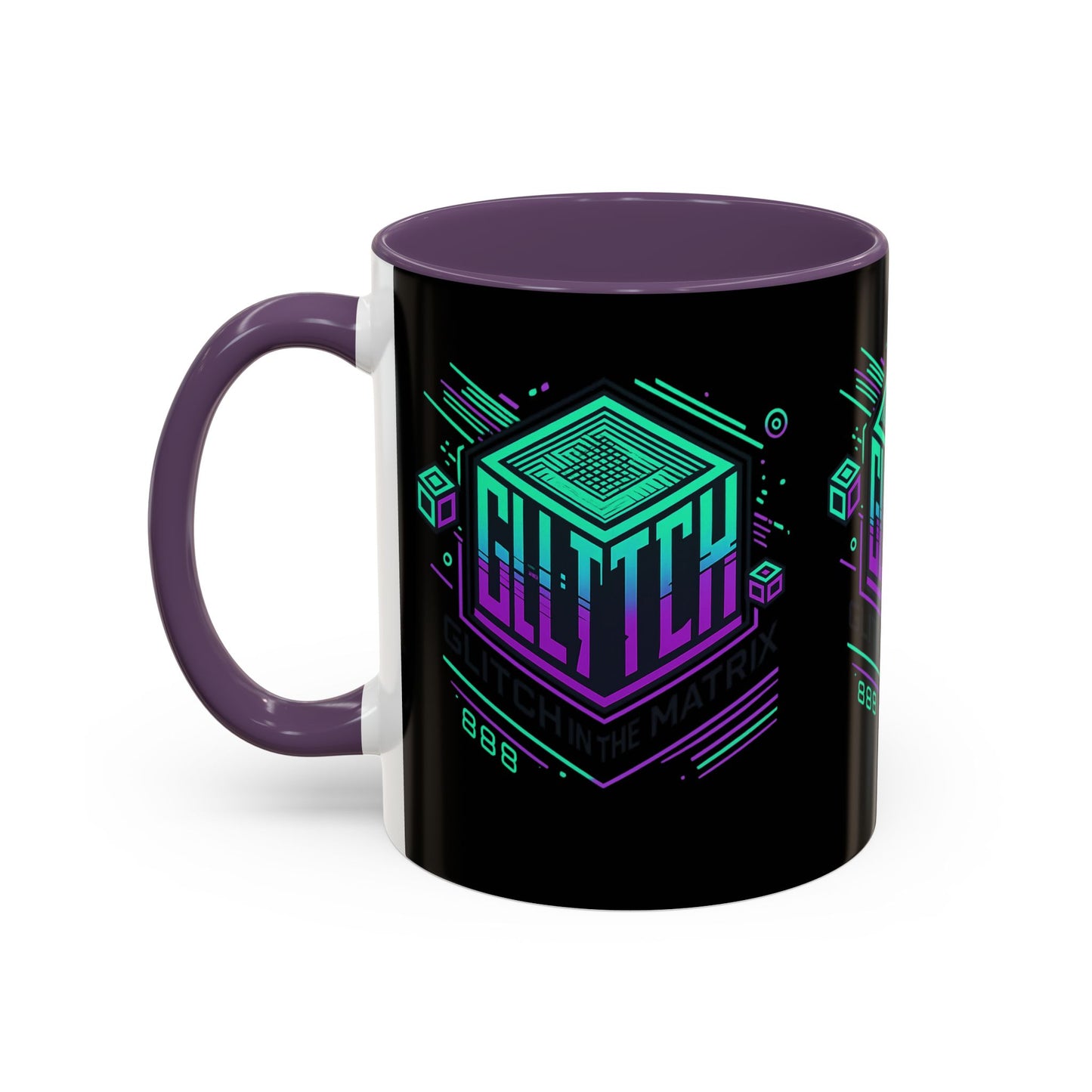 Glitch Mok – Koffie met een Kwantumtwist