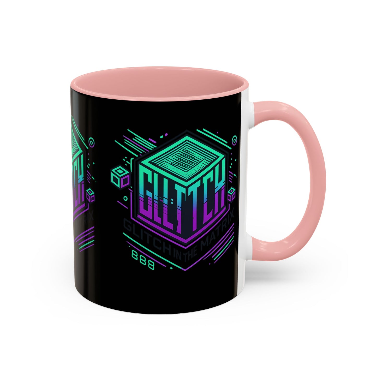Glitch Mok – Koffie met een Kwantumtwist
