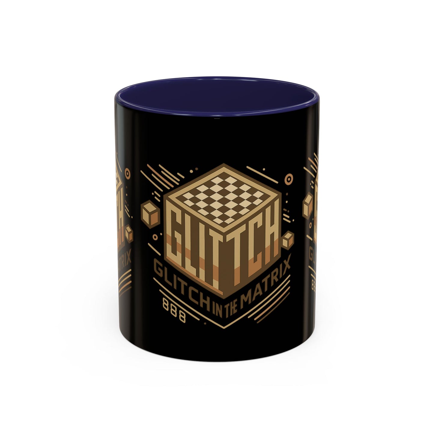 Golden Glitch Mok – Goud in je Ochtendroutine