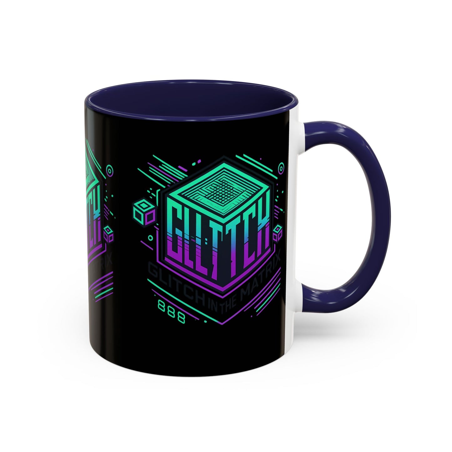 Glitch Mok – Koffie met een Kwantumtwist