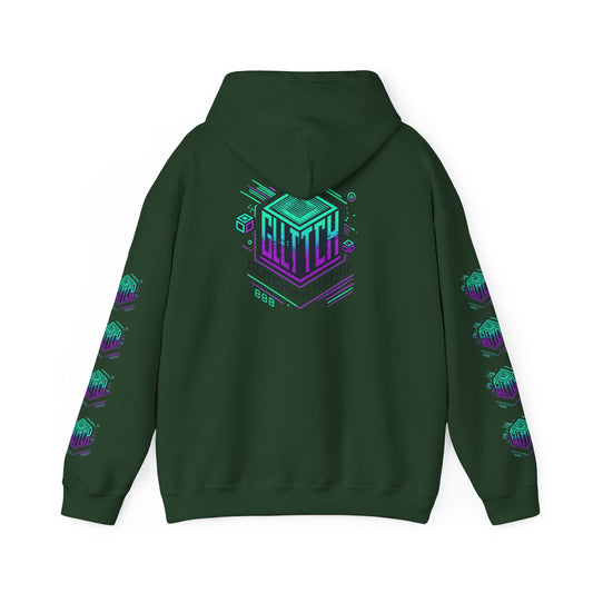 Glitch Hoodie – Upload je Hogere Zelf
